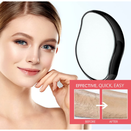 Crystal Hair Remover Tool – Safe & Painless Hair Removal for Face & Body (Pack of 1)