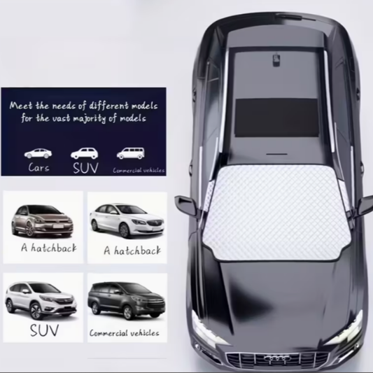 Premium Car Sunshade - Ultimate UV Protection & Heat Blocker for Windshield (Pack of 1)